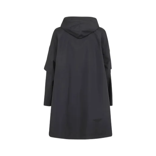Hooded Poncho Coat