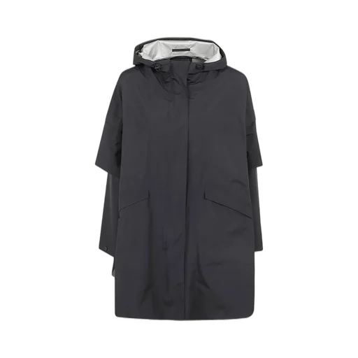 Hooded Poncho Coat