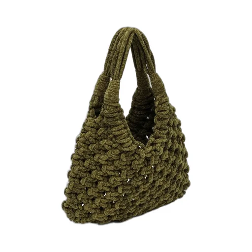 Chunky Knit Hobo Bag