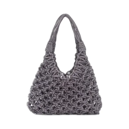 Beaded Hobo Bag