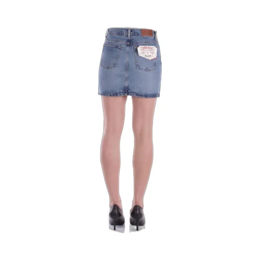 Denim Mini Skirt