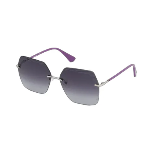Rimless Hexagonal Sunglasses