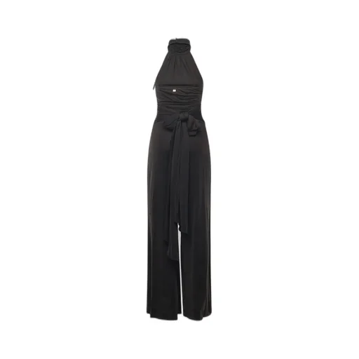 Halterneck Wide-Leg Jumpsuit