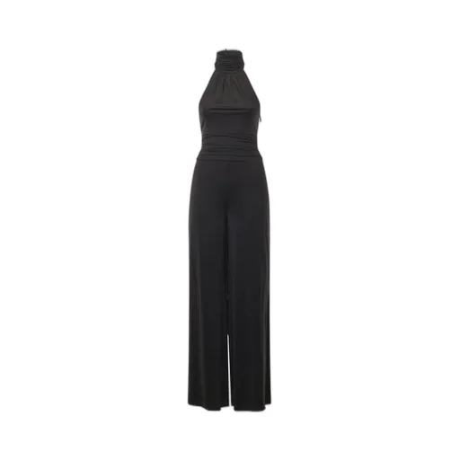 Halterneck Wide-Leg Jumpsuit