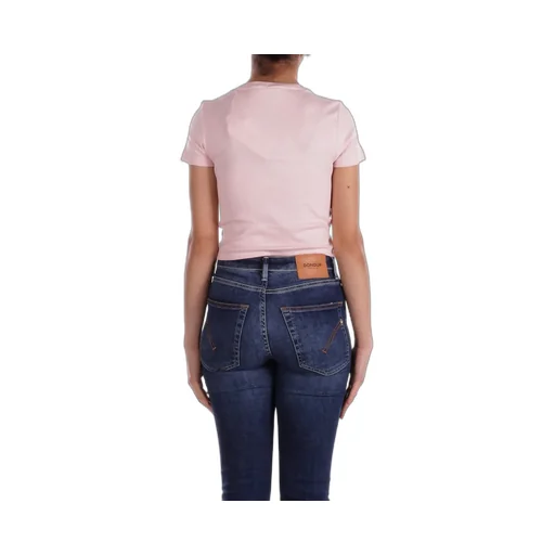Button-Up Cropped Top
