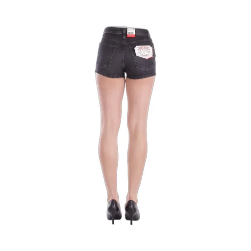 High-Waisted Denim Shorts