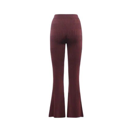 Ribbed Flare Pants