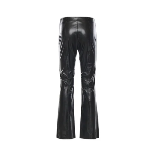 Faux Leather Flare Pants