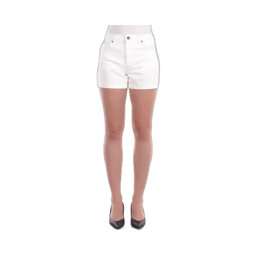 High-Waisted Denim Shorts
