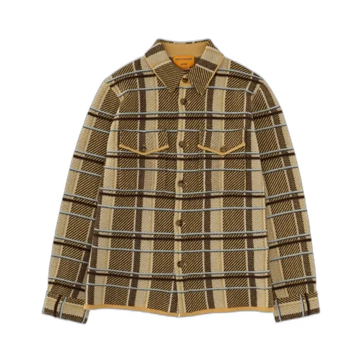 Plaid Knit Shirt
