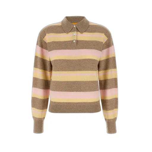 Striped Polo Sweater