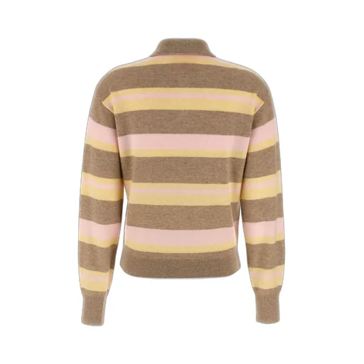 Striped Polo Sweater