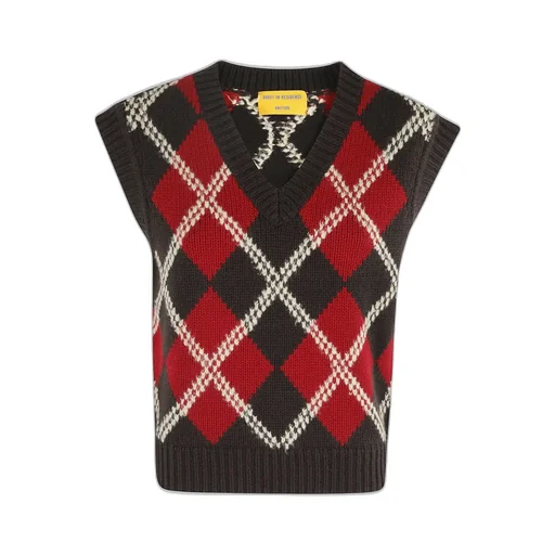 Argyle Knit Vest
