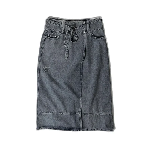 Denim Midi Skirt