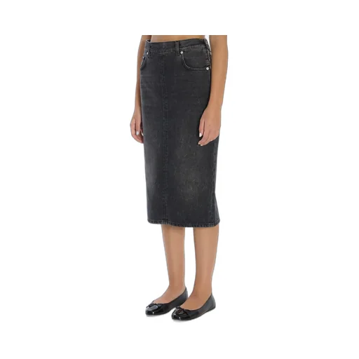 Midi Denim Skirt
