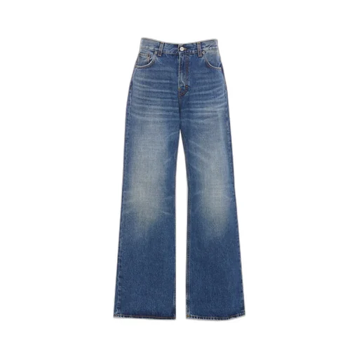 High-Waisted Wide-Leg Jeans