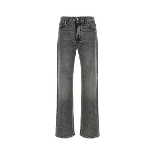 High-Rise Straight Leg Jeans