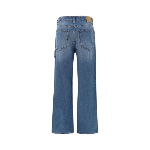High-Waisted Wide-Leg Jeans
