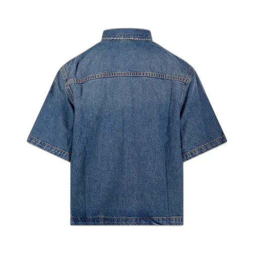 Denim Short Sleeve Shirt
