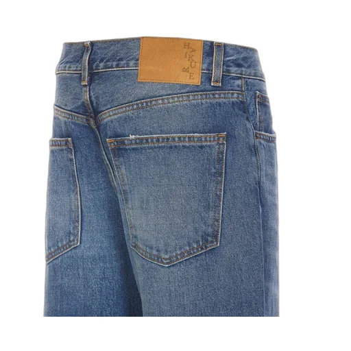 High-Waisted Wide-Leg Jeans