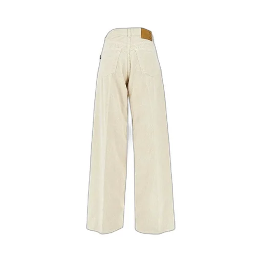 Wide-Leg Corduroy Pants