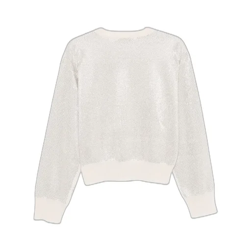Sequin Mesh Sweater