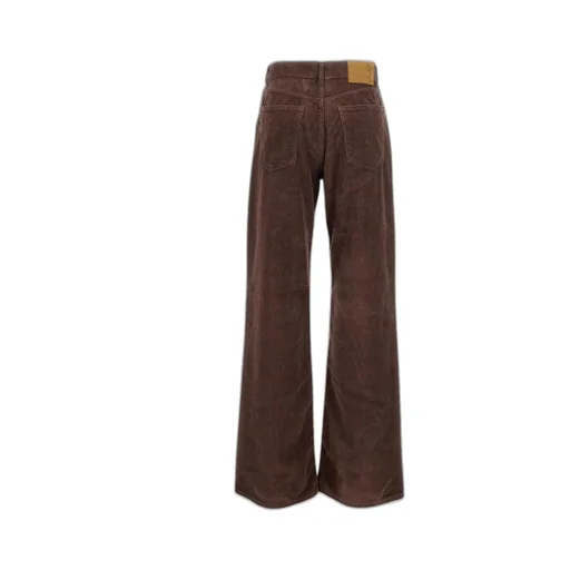 Wide-Leg Corduroy Trousers