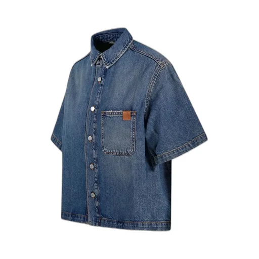 Denim Short Sleeve Shirt