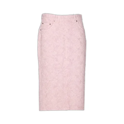 Denim Midi Skirt