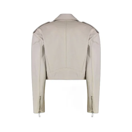 Cropped Moto Jacket