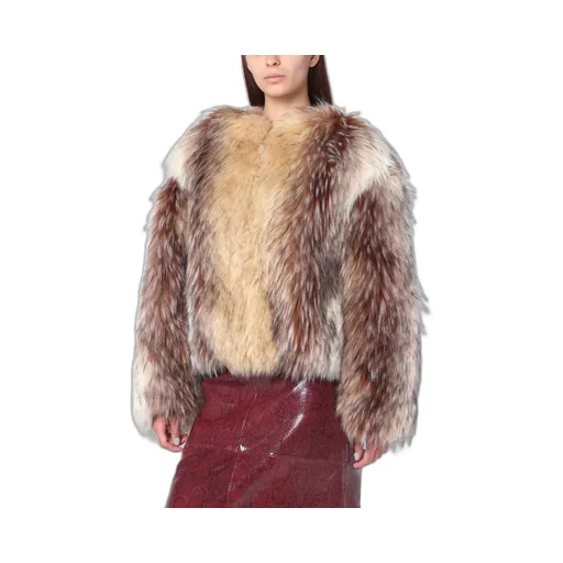 Faux Fur Cropped Jacket