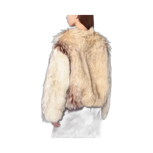 Faux Fur Cropped Jacket