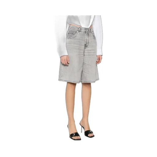 Denim Bermuda Shorts