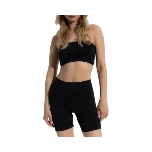Seamless High-Waisted Bike Shorts