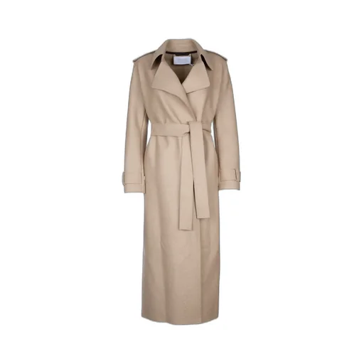 Wool Blend Trench Coat