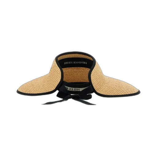 Wide Brim Straw Visor