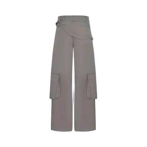 Wide-Leg Cargo Pants