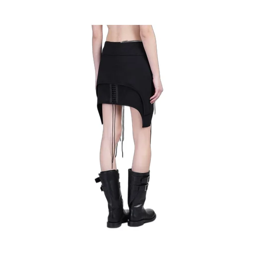 Mini Skirt With Straps And Laces
