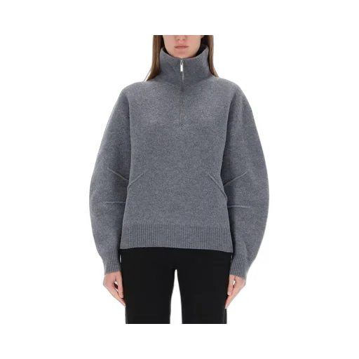 Half-Zip Mock Neck Sweater