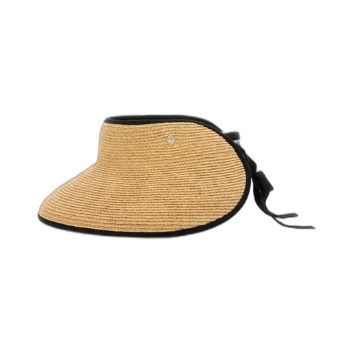 Wide Brim Straw Visor