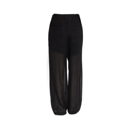 Pleated Wide-Leg Trousers