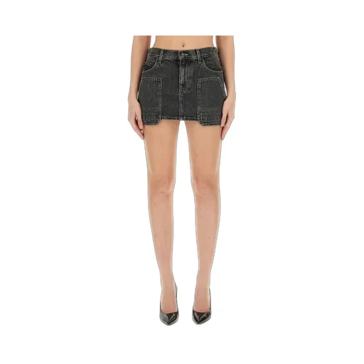 Denim Mini Skirt