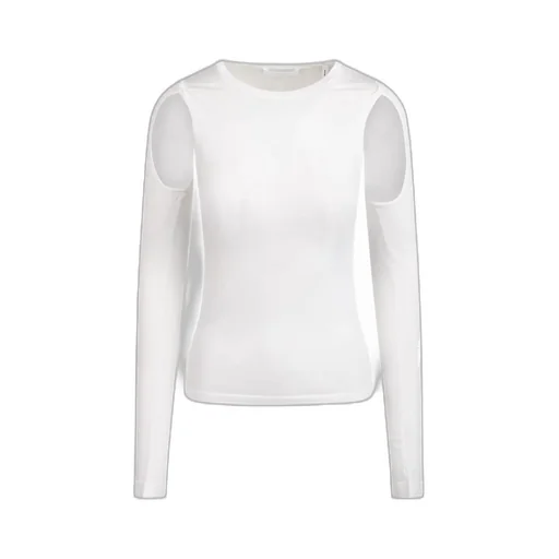 Long Sleeve Top With Cut-Out Shoulders