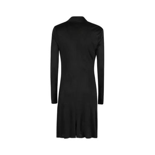Draped Neck Dress