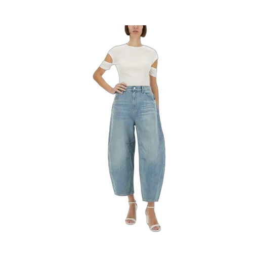 T-Shirt With Cut-Out Sleeves