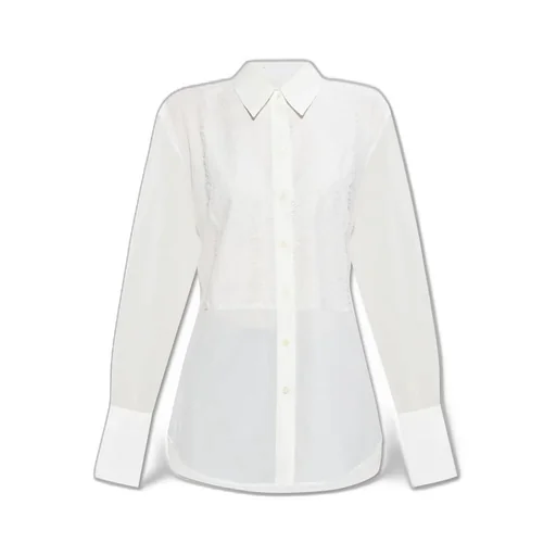 Shirt With Lace Detail