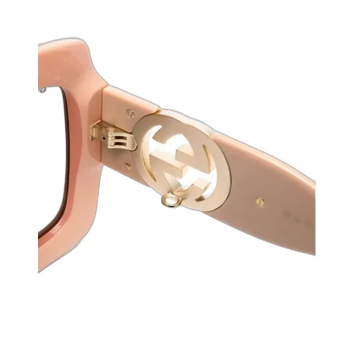 Square Sunglasses With Chain Detail
