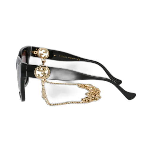 Square Sunglasses With Chain