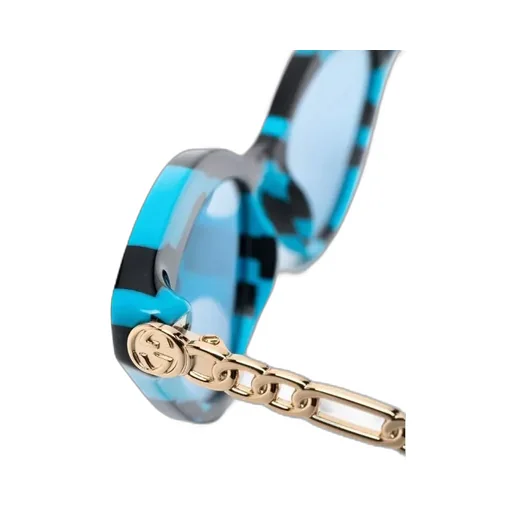 Cat-Eye Sunglasses With Heart Charms
