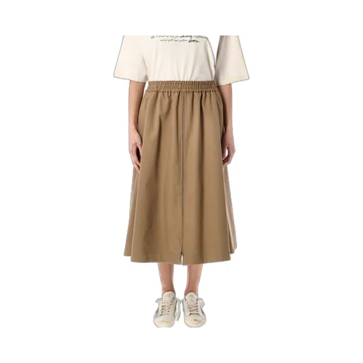 A-Line Midi Skirt